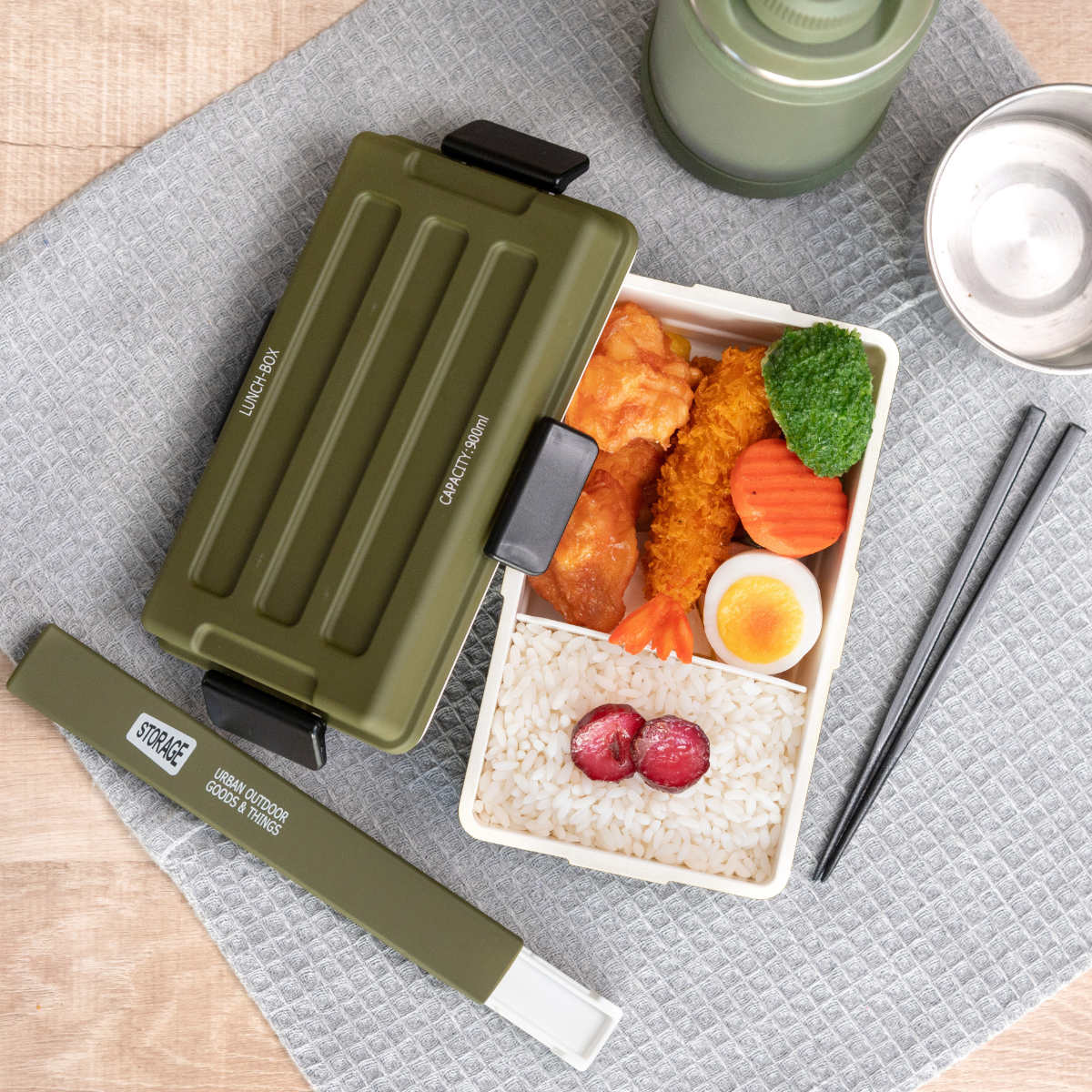 正和 弁当箱 1段 900ml STORAGE コンテナランチ （ お弁当箱 ランチ