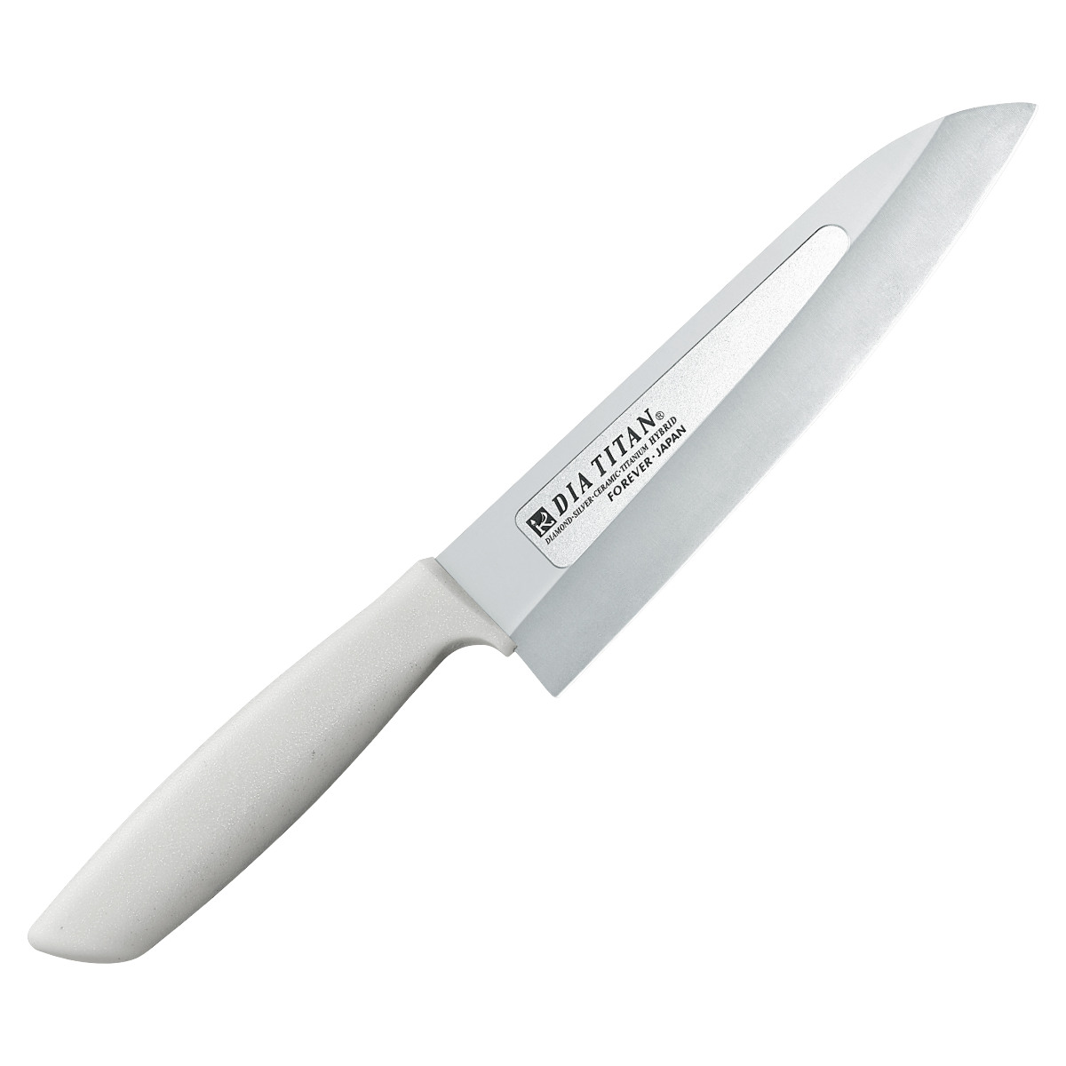 三徳包丁 刃渡り19cm ダイアチタン包丁 （ 包丁 庖丁 万能包丁 三徳庖丁 文化包丁 チタン包丁 ）