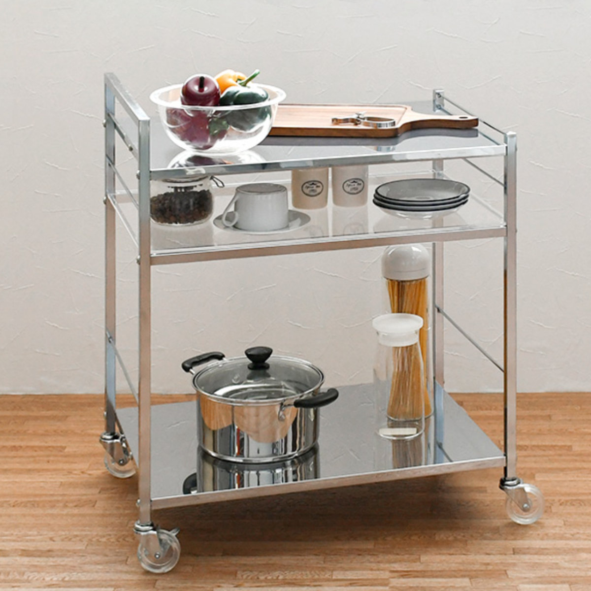 キッチンボード ステンレス キッチンワゴン」の人気商品一覧 | 安い