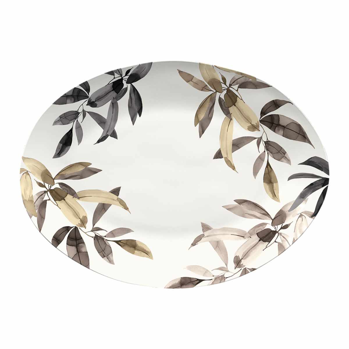 �v���[�g 48cm �I�[�o�� BALI LEAVES �o���u�[�t�@�C�o�[ �i �H��@�Ή� �M ���M ��M ���M �H�� �ȉ~ �A�{�[�h ABODE �j