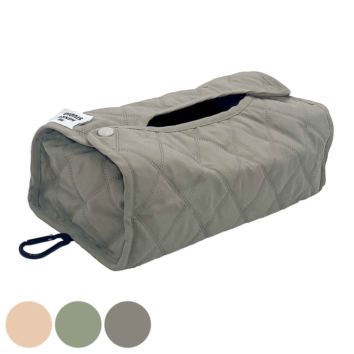 ティッシュケース ヘンリースタジオ 撥水ティッシュカバー （ ティッシュ ケース 収納 ティッシュカバー ティシュ入れ 撥水 カラビナ付き ）