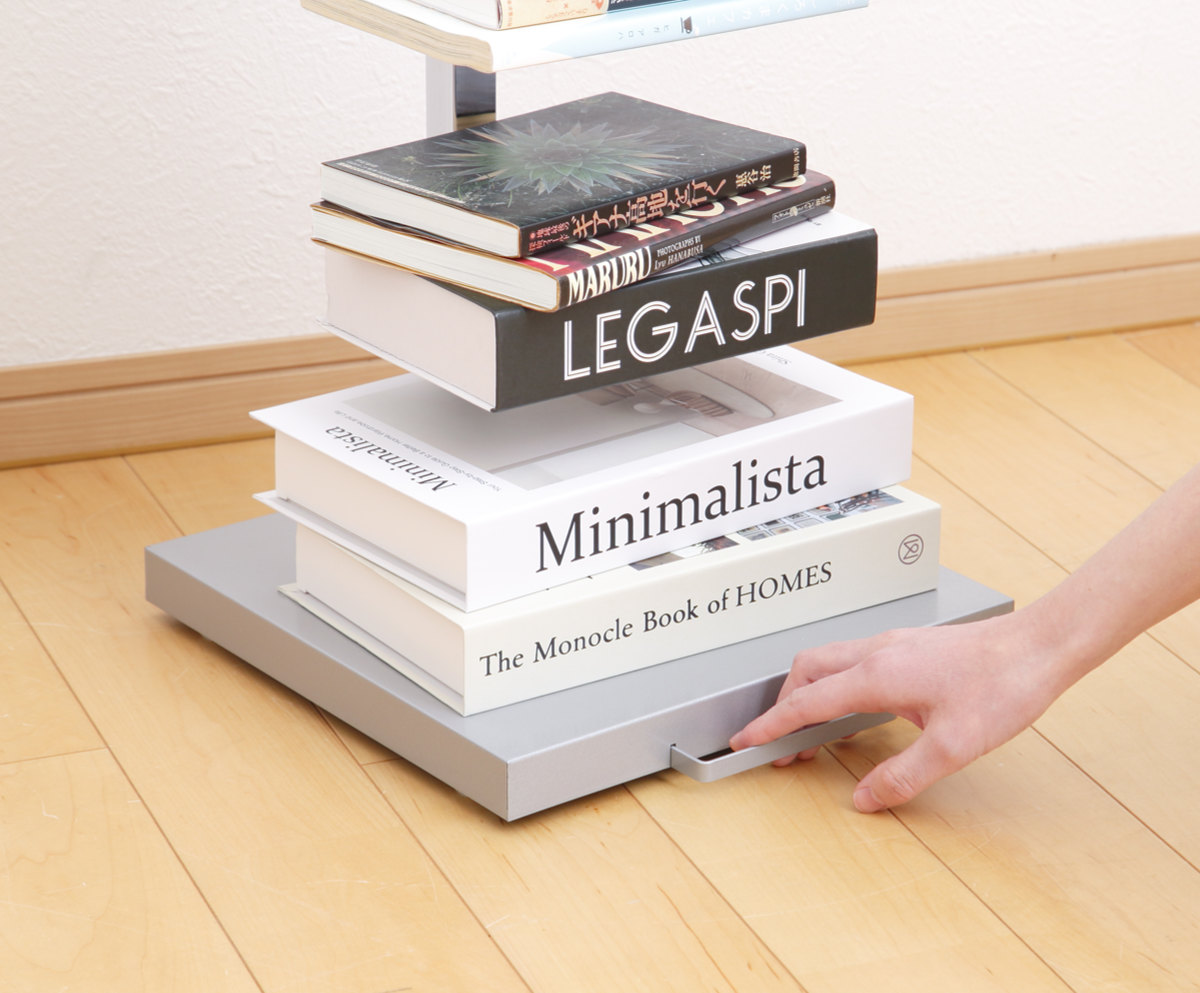 ブックタワー ロータイプ 5段 高さ67.5cm 日本製 Tsum Dockブック