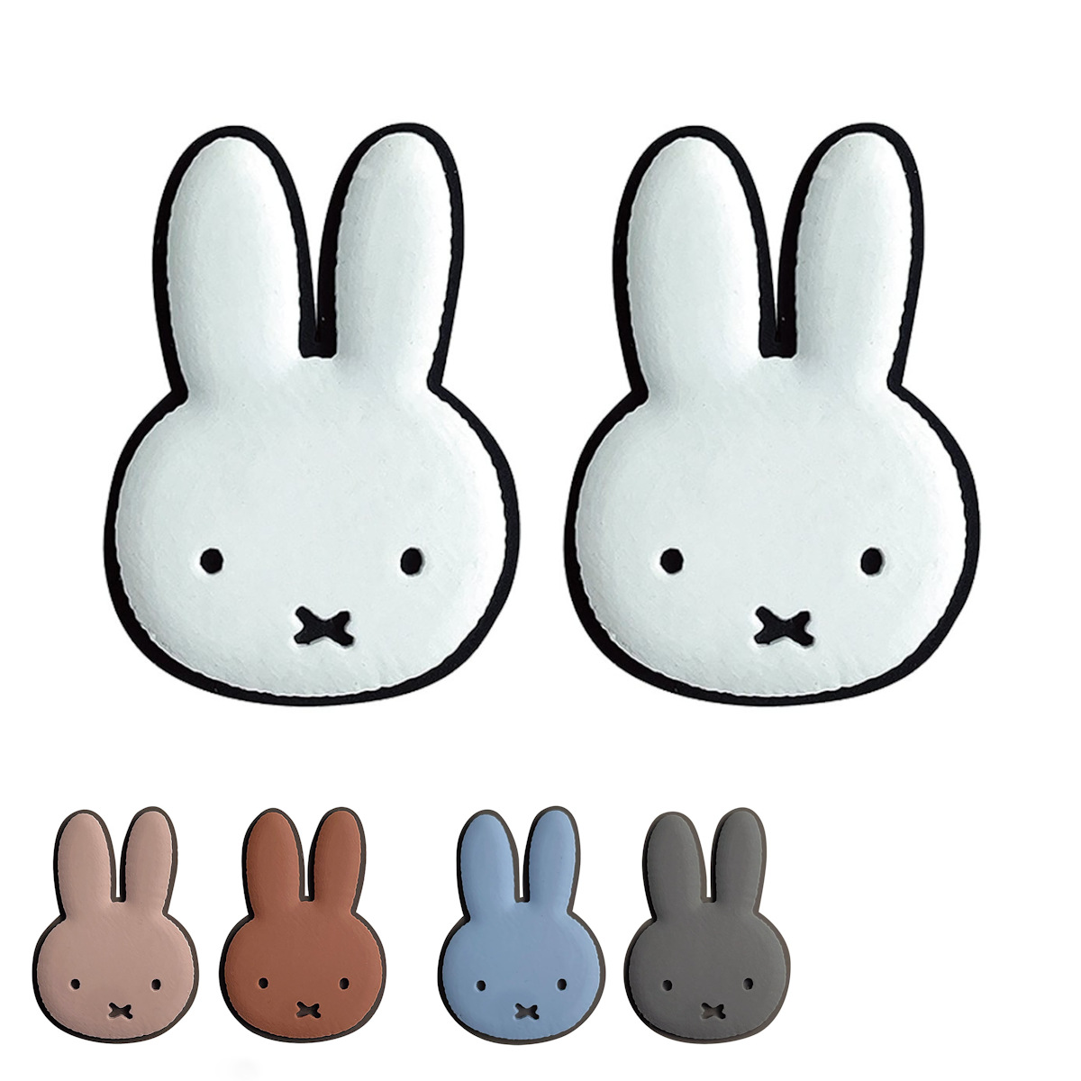 Miffy（ミッフィー） ナンバーボルトキャップ ナンバープレート