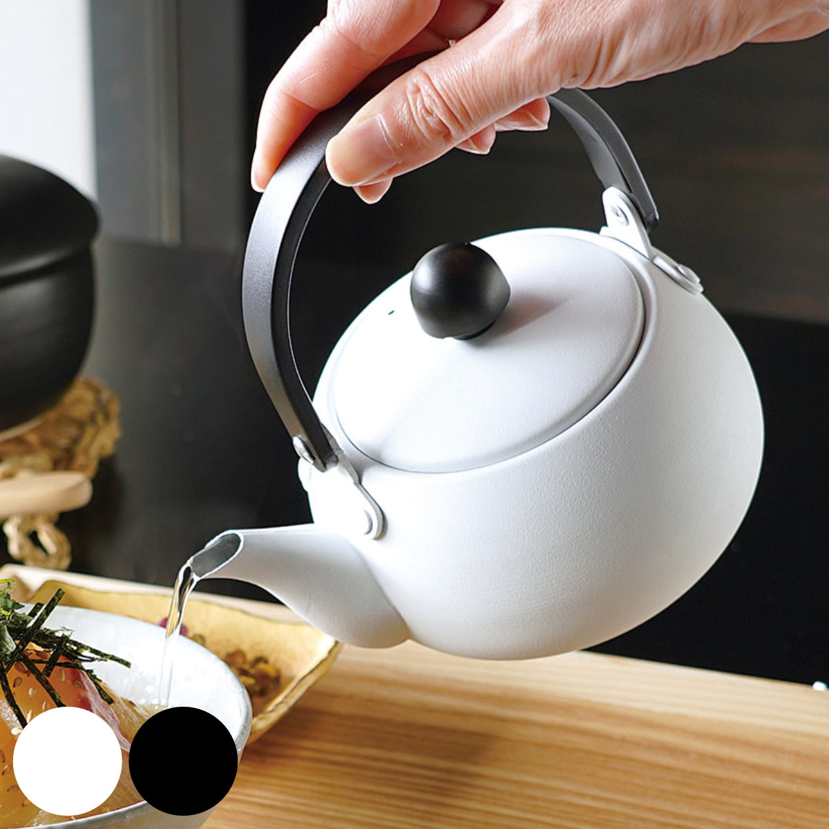 やかん アルミ製 ミニポット だしポット （ 急須 ポット アルミ 日本製