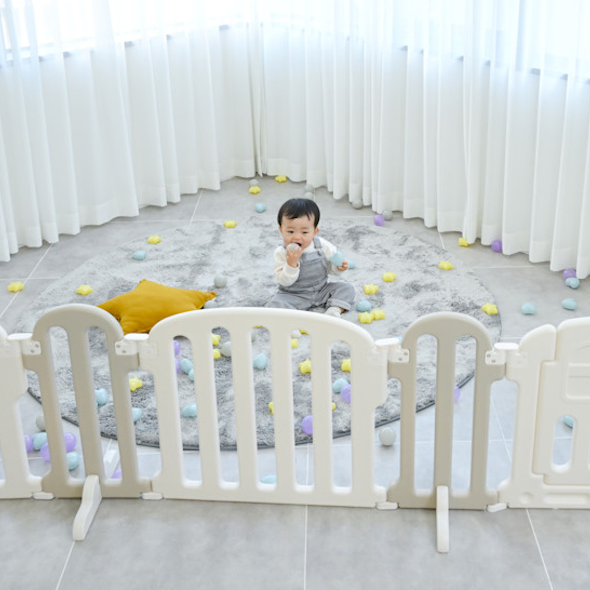 KISSBABY（キスベビー） ベビーサークル パーテーションガード