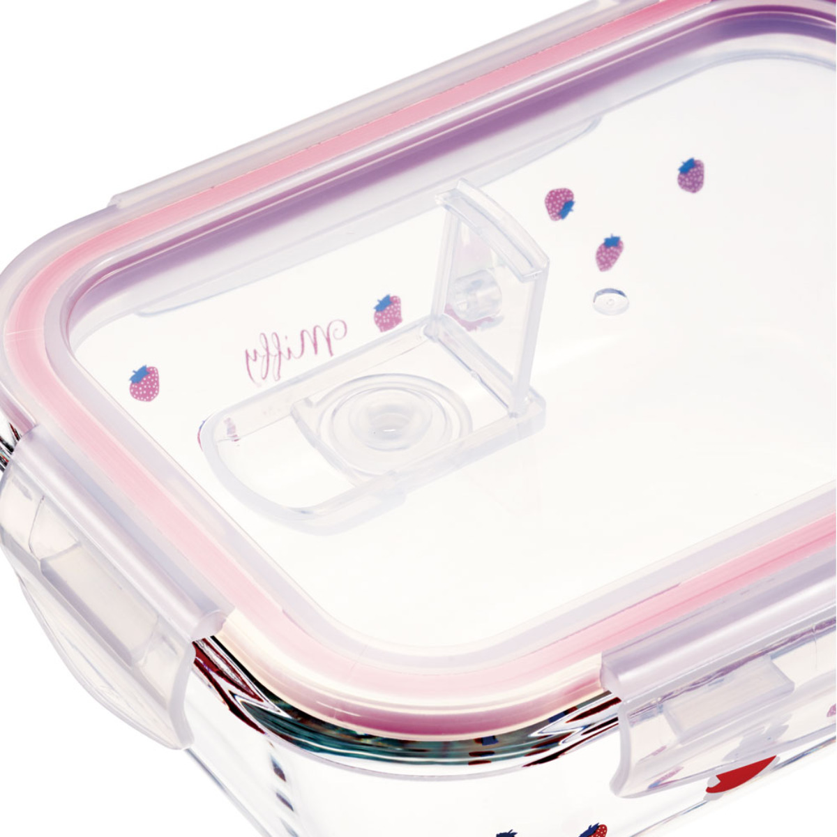 スケーター 保存容器 650ml ガラス保存容器 M ミッフィー （ ガラス