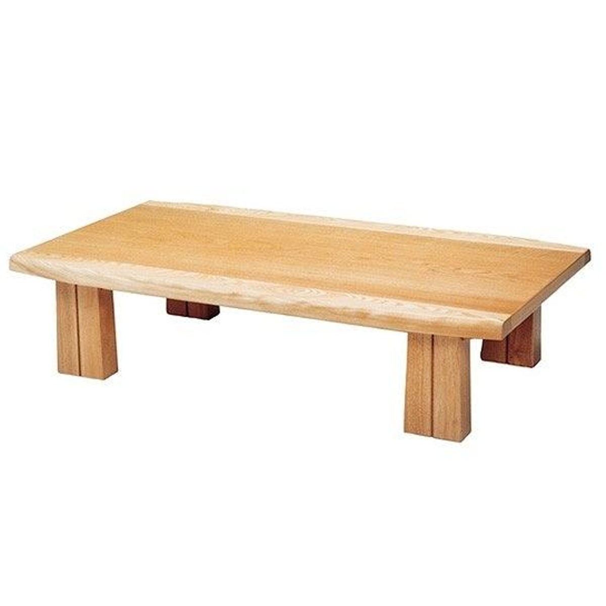 座卓 幅135cm フローレ 木製 ローテーブル 完成品 日本製 （ ナラ 突板仕上げ 楢 日本製 ちゃぶ台 テーブル ）