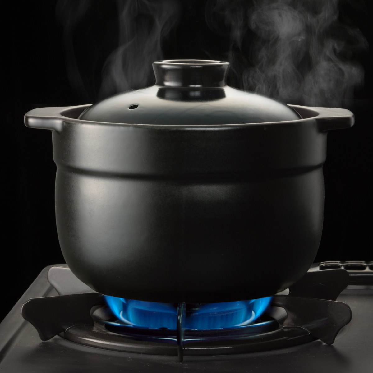 炊飯土鍋 2合 直火対応 電子レンジ対応 （ ご飯鍋 土鍋 炊飯鍋