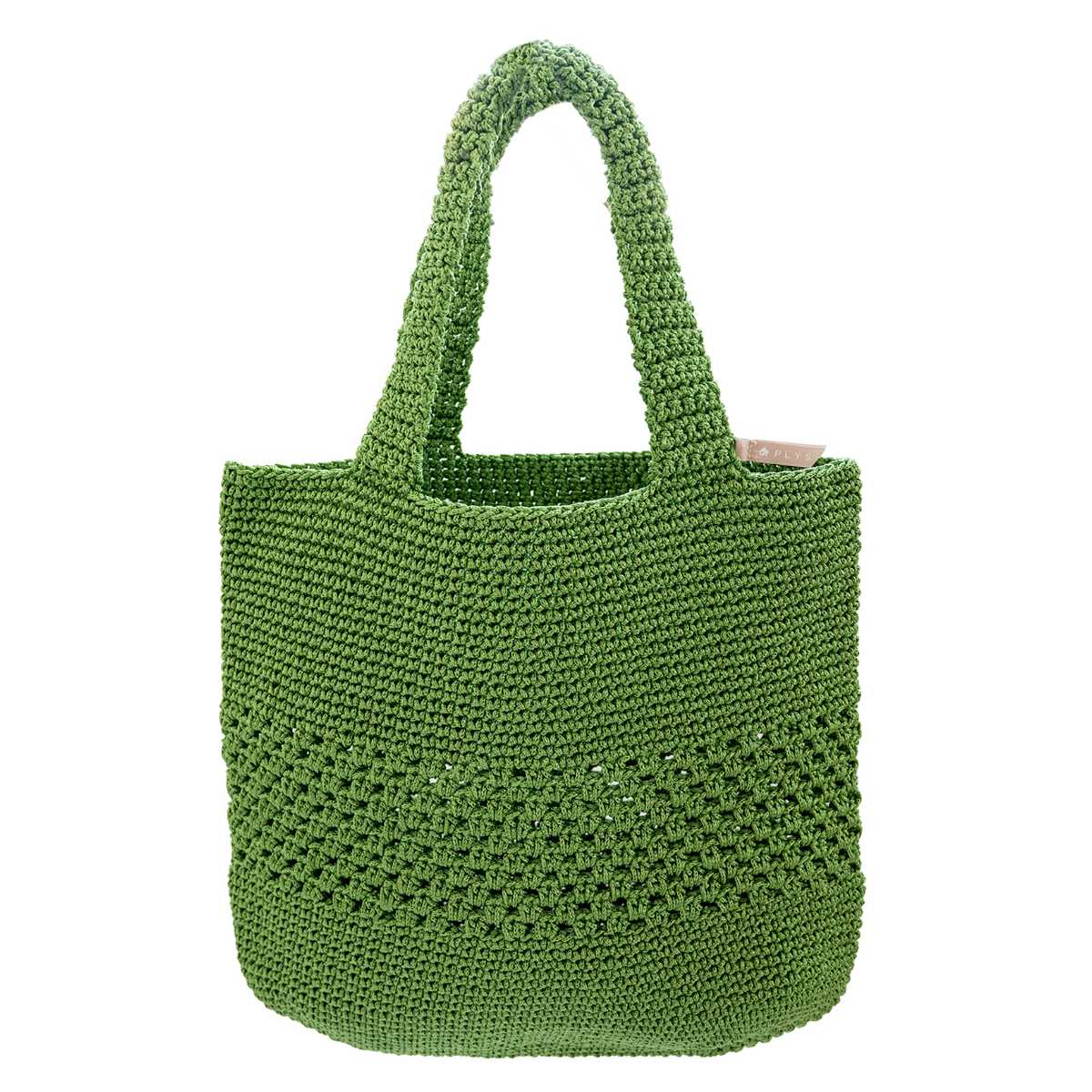 手提げ バッグ マルシェシリーズ トートバッグ 手編み 洗濯OK