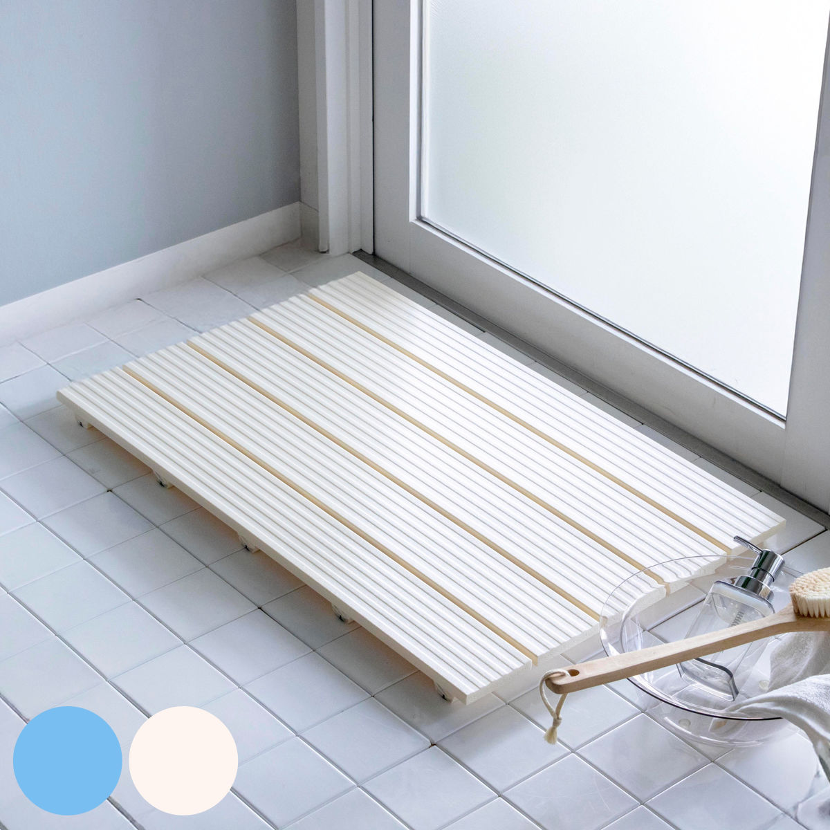 すのこ 風呂マット タフスノコ M 5枚板 50×80cm （ スノコ マット お