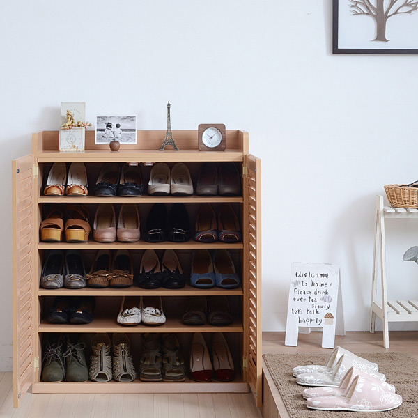 JK-PLAN（ジェイケイ・プラン） 下駄箱 幅75cm 1個 ルーバー 組立品