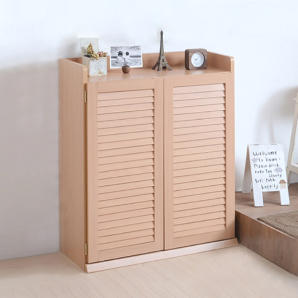 JK-PLAN（ジェイケイ・プラン） 下駄箱 幅75cm 1個 ルーバー 組立品