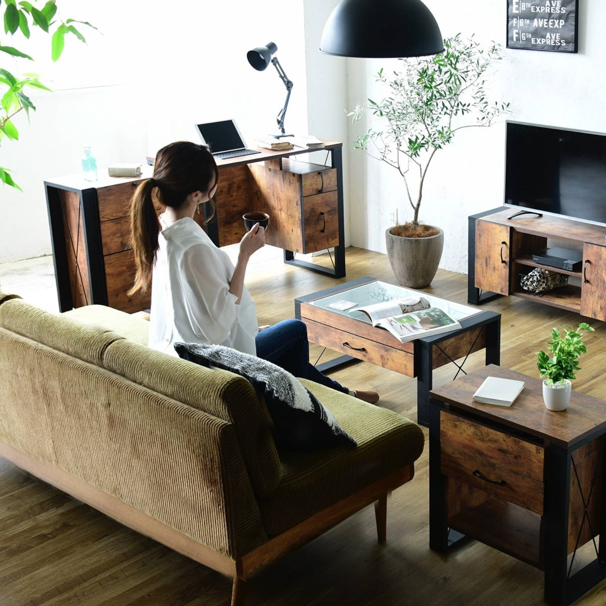 パレット風デスク パレット風デスク