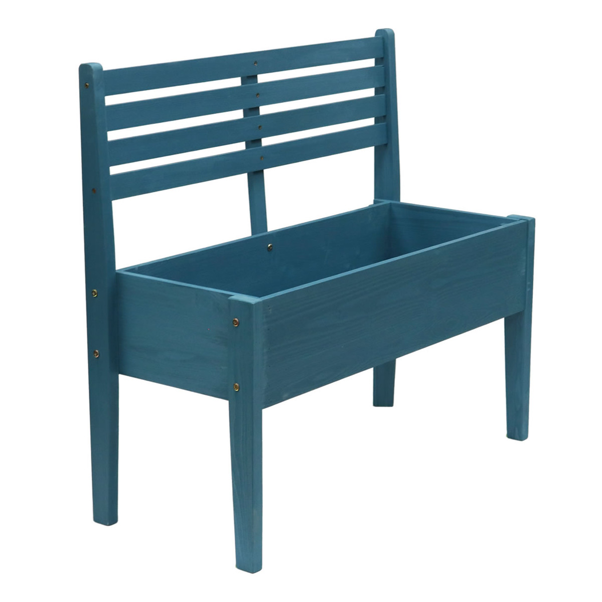 プランタースタンド 天然木 チェア型 幅80cm 木製 （ プランター