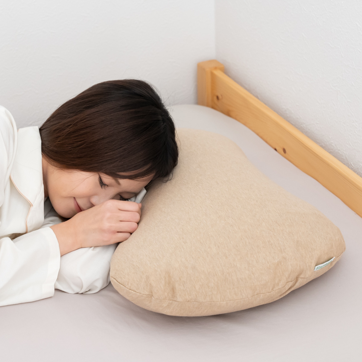 枕 エネタン 無地 60×40cm 低反発ウレタン カバー付き 日本製 （ 洗える 洗濯機OK まくら 綿100％ オーガニックコットン 消臭 抗菌 防ダニ ヨモギ ） | ブランド登録なし | 17