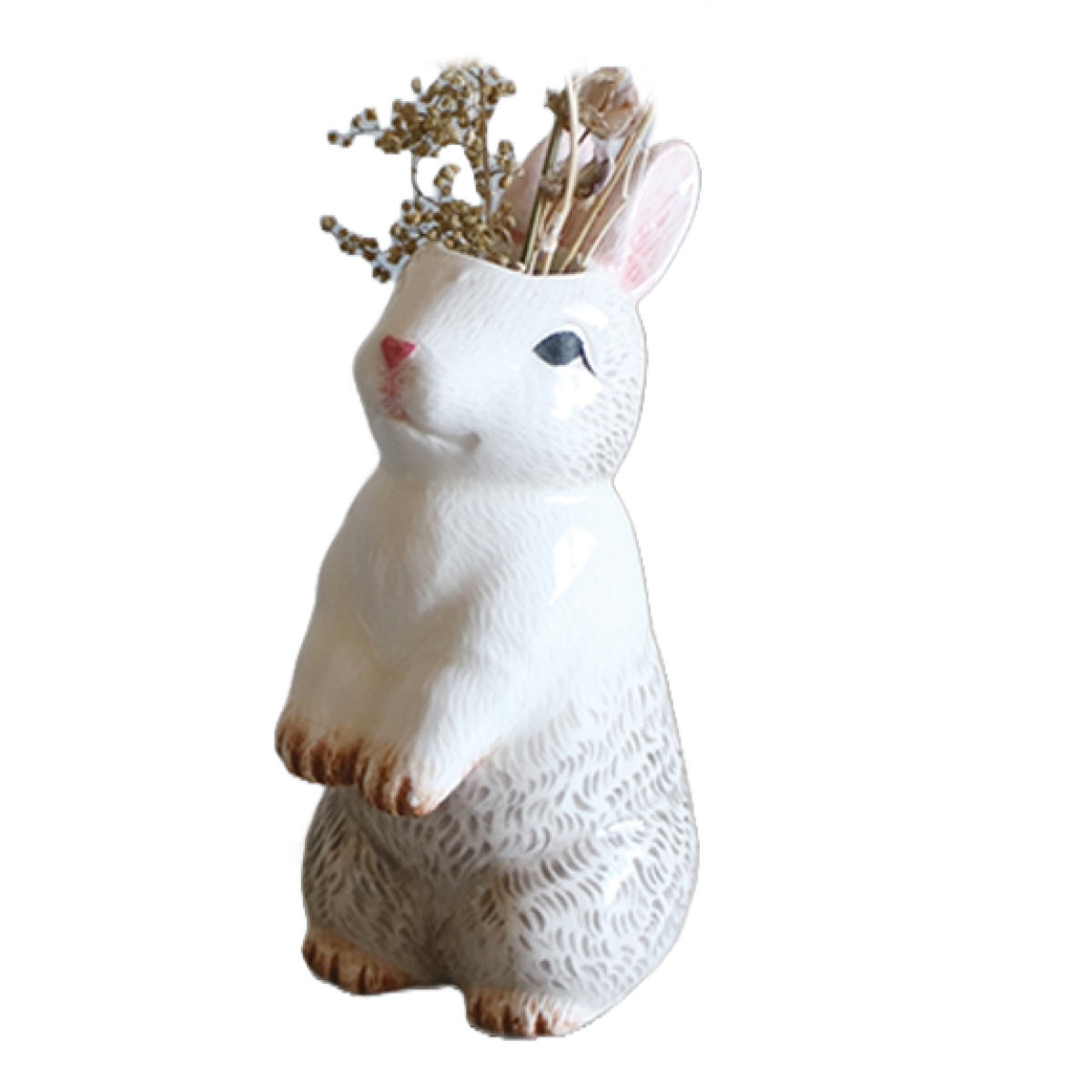 花瓶 一輪挿し フラワーベース 動物 （ 花びん 花器 アニマル 置物