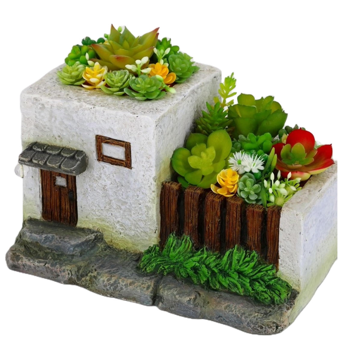 プランター グリーンポット 植木鉢 多肉植物 Bタイプ （ フラワー 