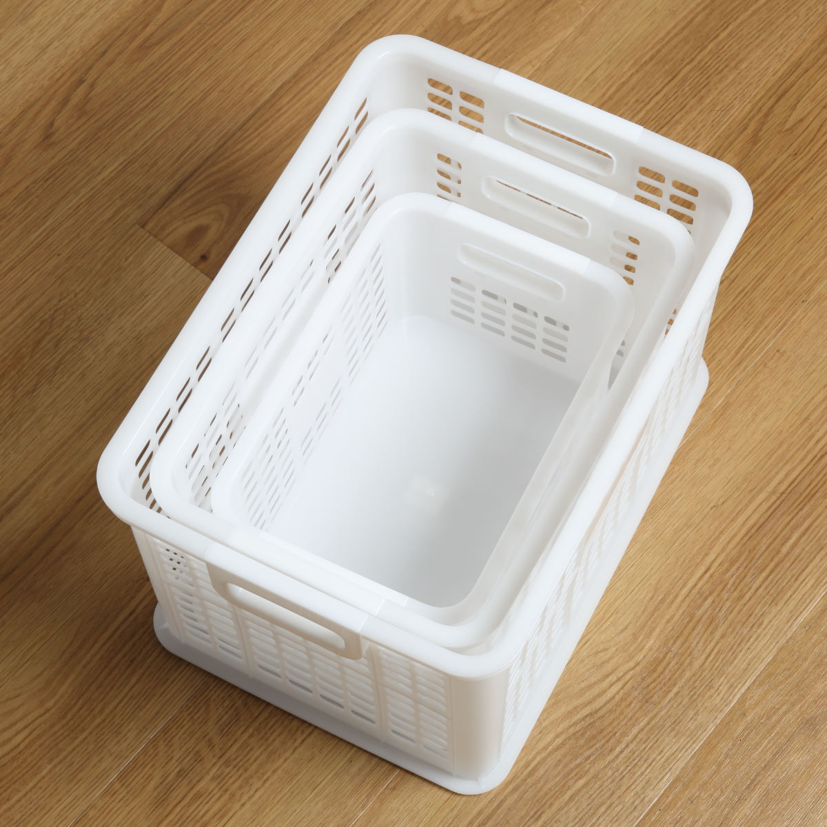 サンコープラスチック バスケット ブライトコンテナー プラスチック