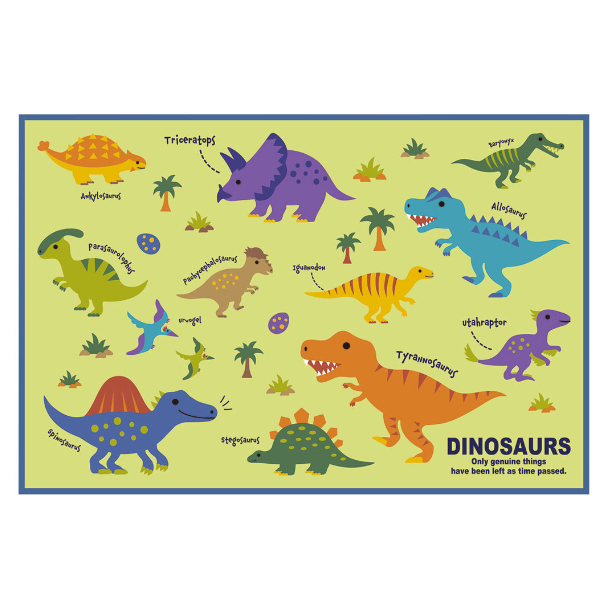 レジャーシート 60×90cm Sサイズ ディノサウルス ピク （ 恐竜 レジャーマット ピクニックシート 幼稚園 保育園 遠足 子供用 一人用 ）