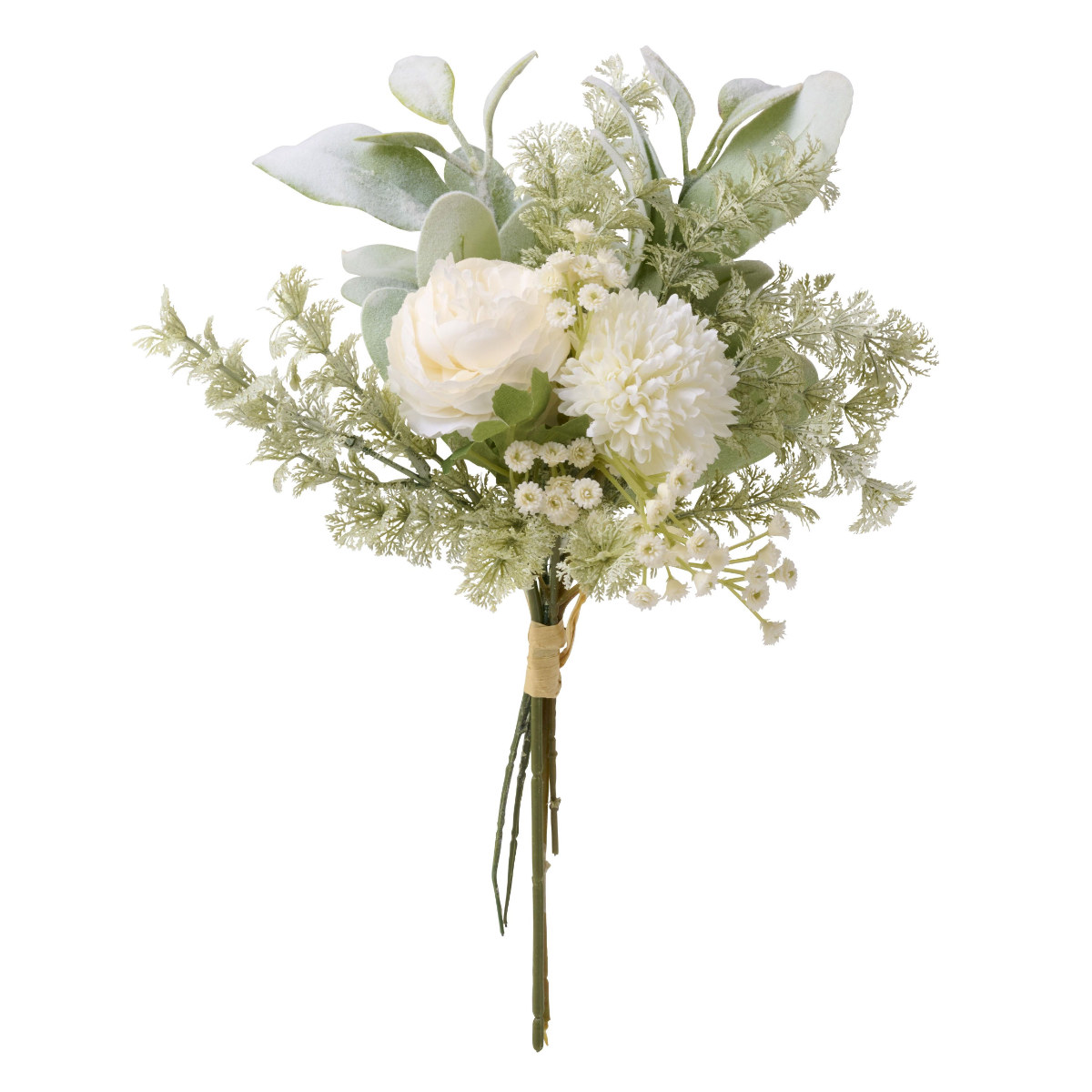 造花 ミックスフラワーブーケ 4束セット （ ブーケ 花束 花 インテリア