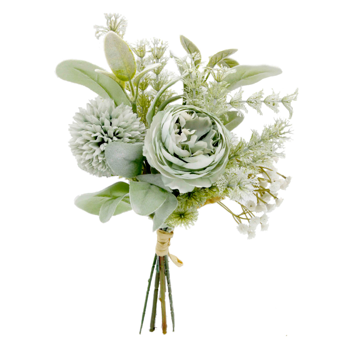 造花 ミックスフラワーブーケ 4束セット （ ブーケ 花束 花 インテリア
