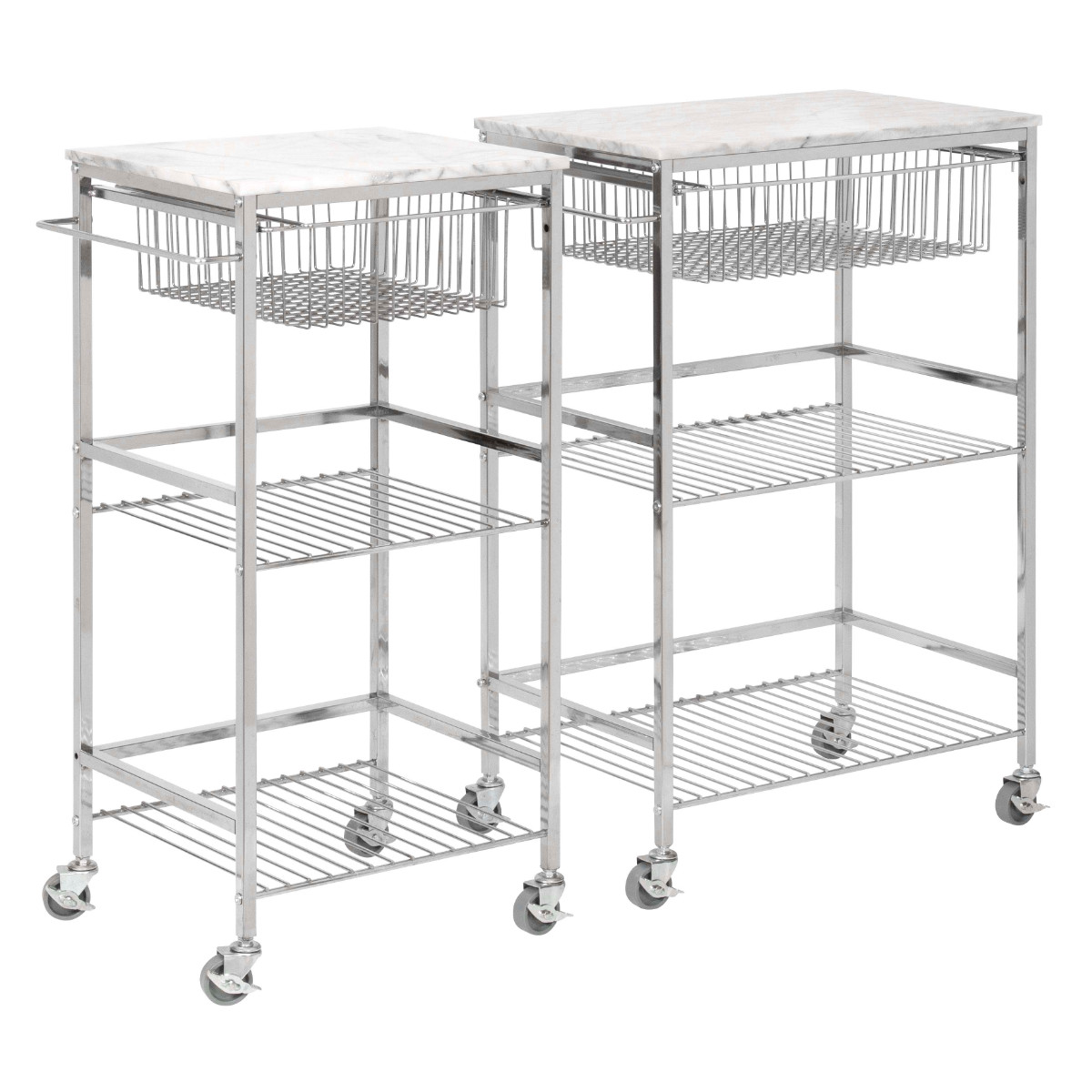 ASPLUND（アスプルンド） キッチンワゴン マーブルトップトローリー L