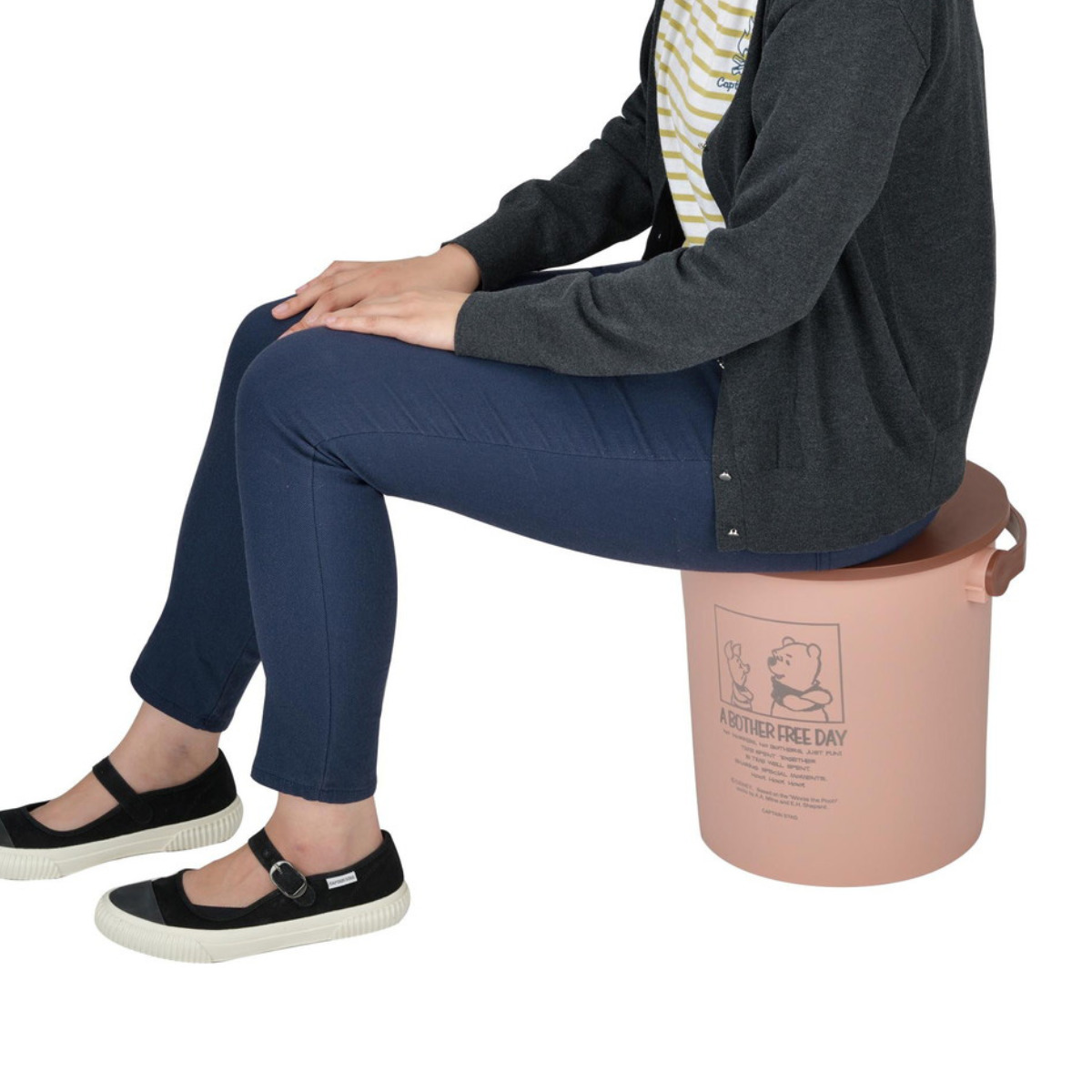 バケツ 15L ディズニー 座れるバケツ くま...の詳細画像5