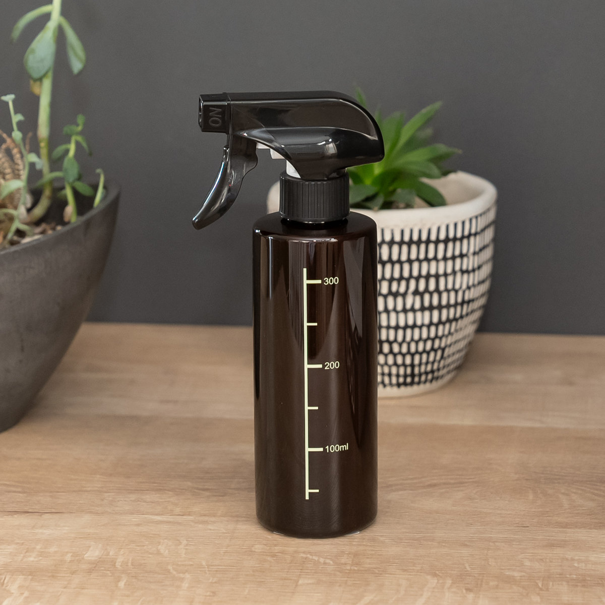 スプレーボトル 300ml PET 霧吹き （ ウォータースプレー 水 プラスチック ボトル リネンウォーター 植物用 ）