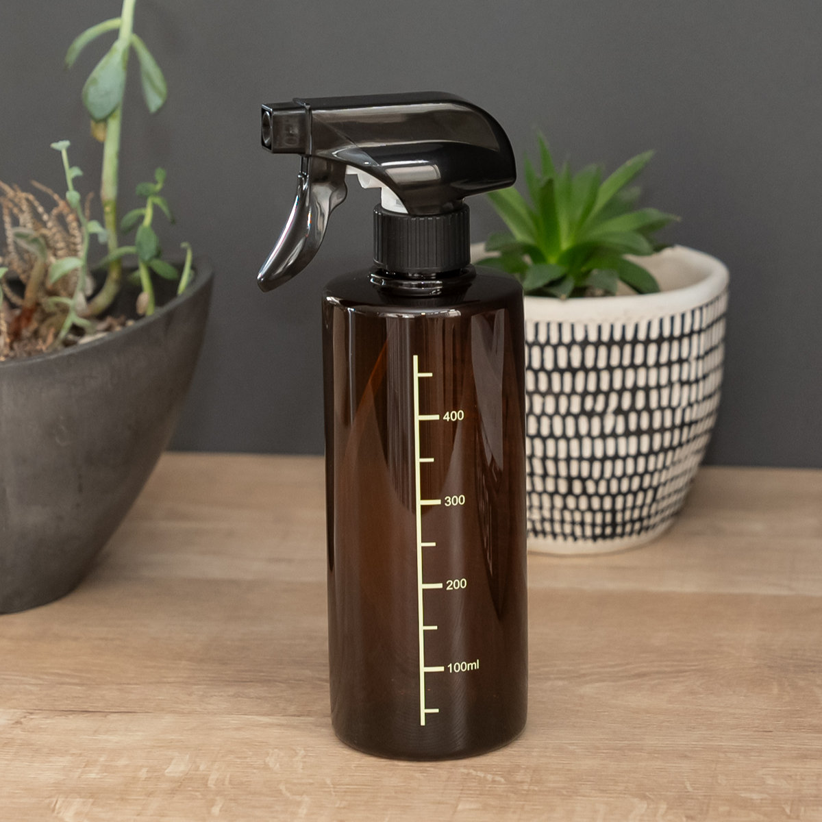 スプレーボトル 500ml PET 霧吹き （ ウォータースプレー 水 プラスチック ボトル リネンウォーター 植物用 ）
