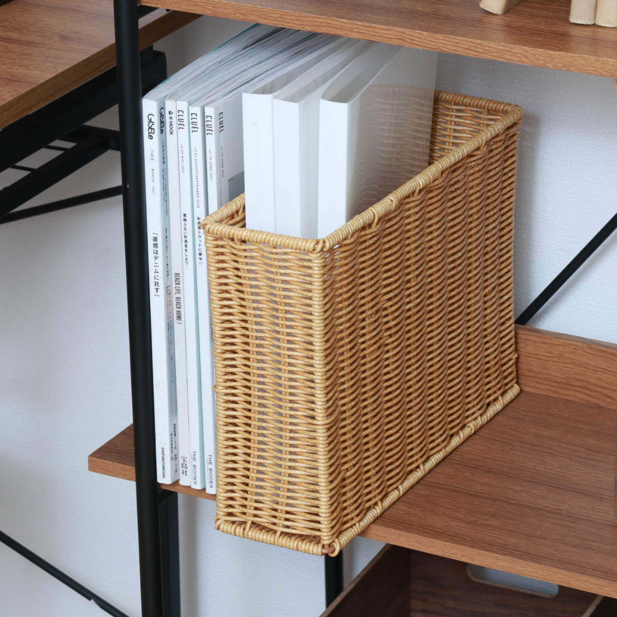 不二貿易（Fuji Boeki） ファイルケース 洗える隙間収納 水洗い （ 幅