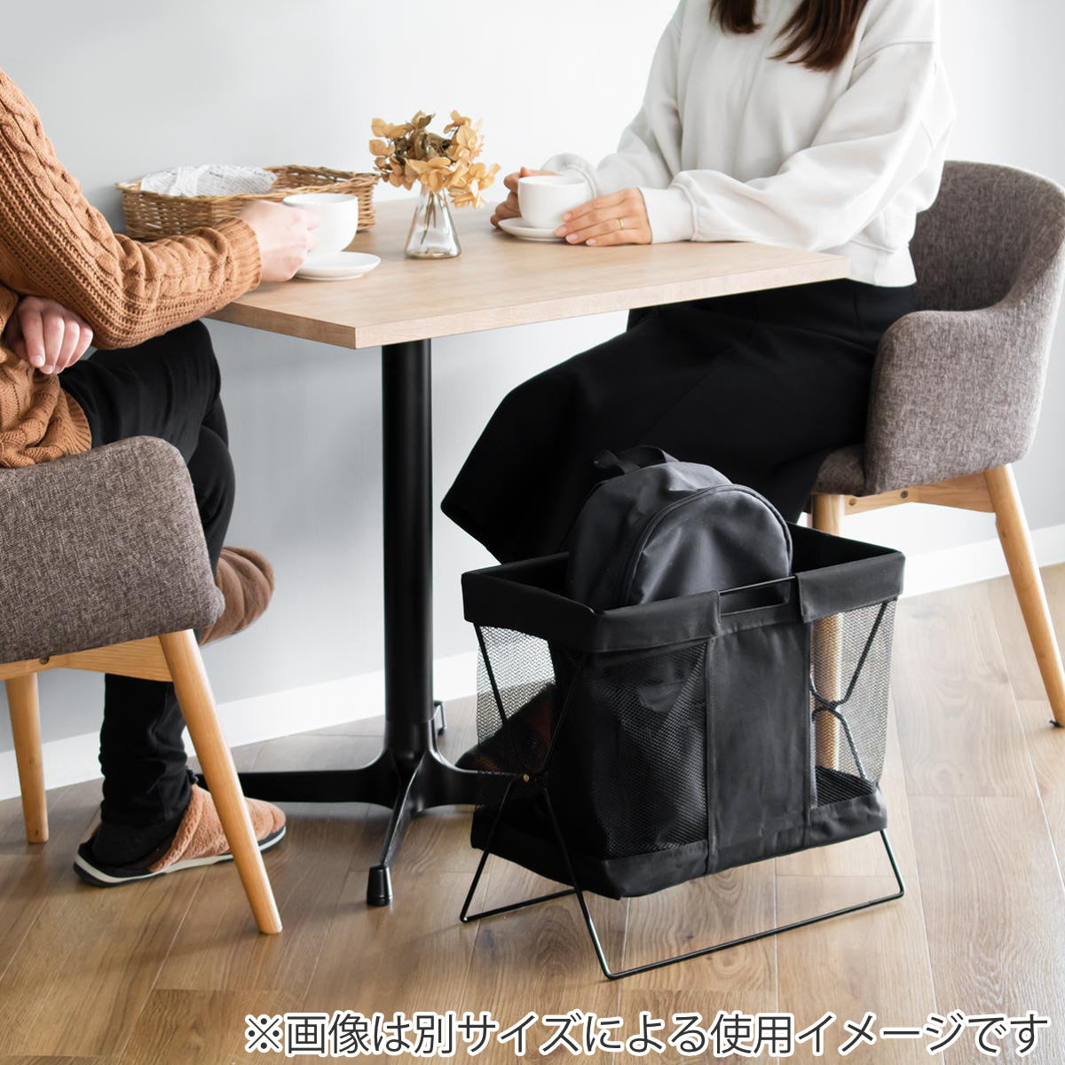 手荷物入れ 手荷物収納ボックス メッシュバスケ...の詳細画像4