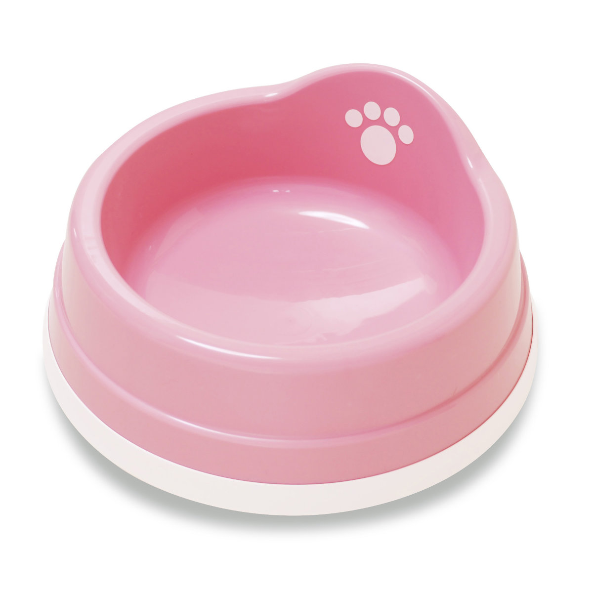 フードボウル すべり止め付き ペット皿 L （ ペットボウル 犬 猫 ペット用 餌皿 エサ皿 食べやすい 取っ手付き ）