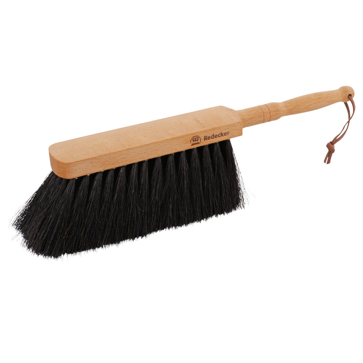 Redecker レデッカー ハンドブラシ 馬毛 29cm （ 掃除 ブラシ 柔らかい ほこり 塵 洋服 ソファ 衣類ブラシ 掃き掃除 おしゃれ ）