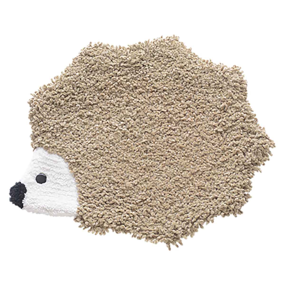 TECHNO PRIME チェアパッド アニマル 約35×35cm ハリネズミ ヒツジ