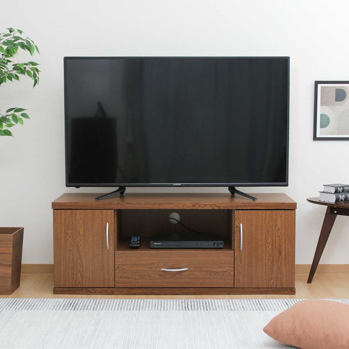 不二貿易（Fuji Boeki） テレビ台 幅118cm シンプル ラルゴ （ TV台 TV 