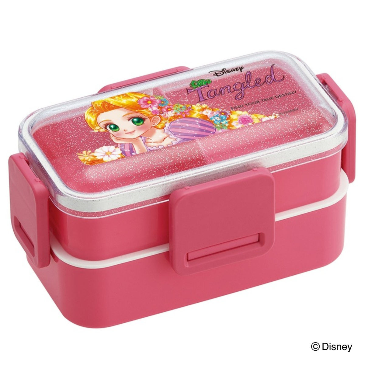 スケーター 弁当箱 2段 600ml 抗菌2段ふわっと弁当箱 ラプンツェル中川