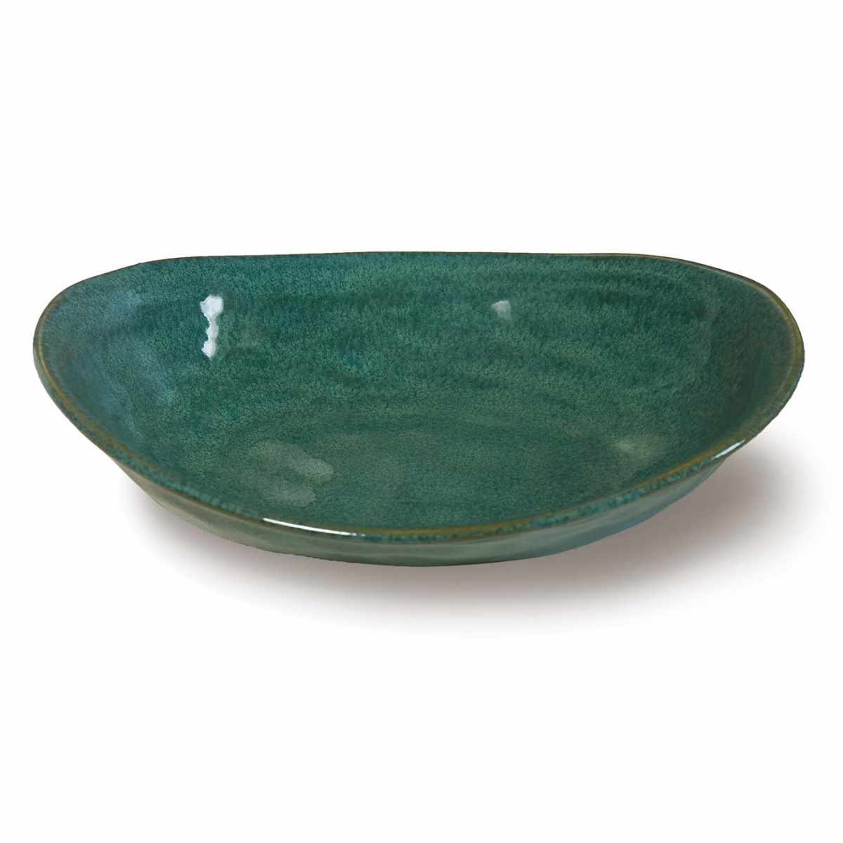 カレー皿 24cm オーバル 窯変 磁器 （ 食洗機対応 電子レンジ対応