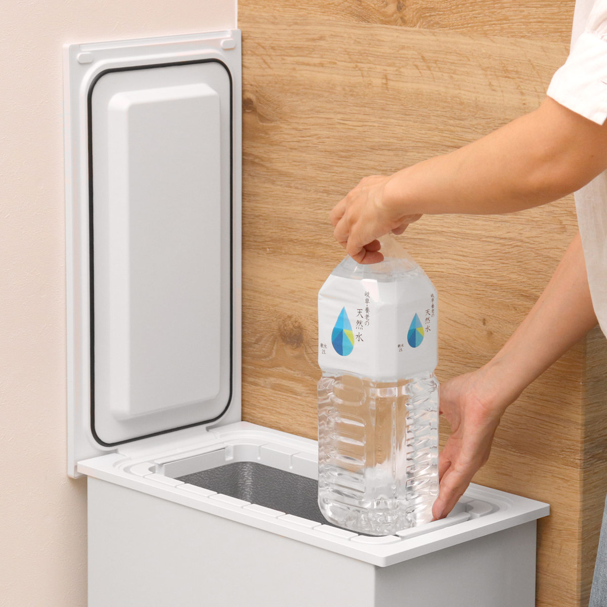 SANKA ゴミ箱 20L 冷やすゴミ箱 CLEAN BOX （ ごみ箱 冷凍 20リットル