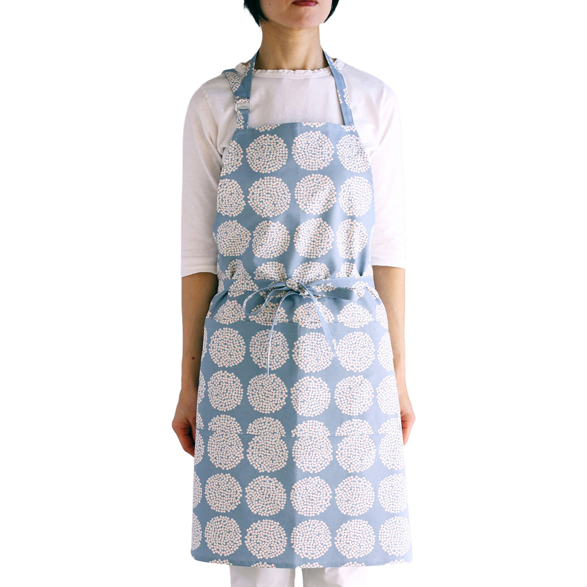 エプロン atelier Nuuit プリント ショートエプロン （ キッチン