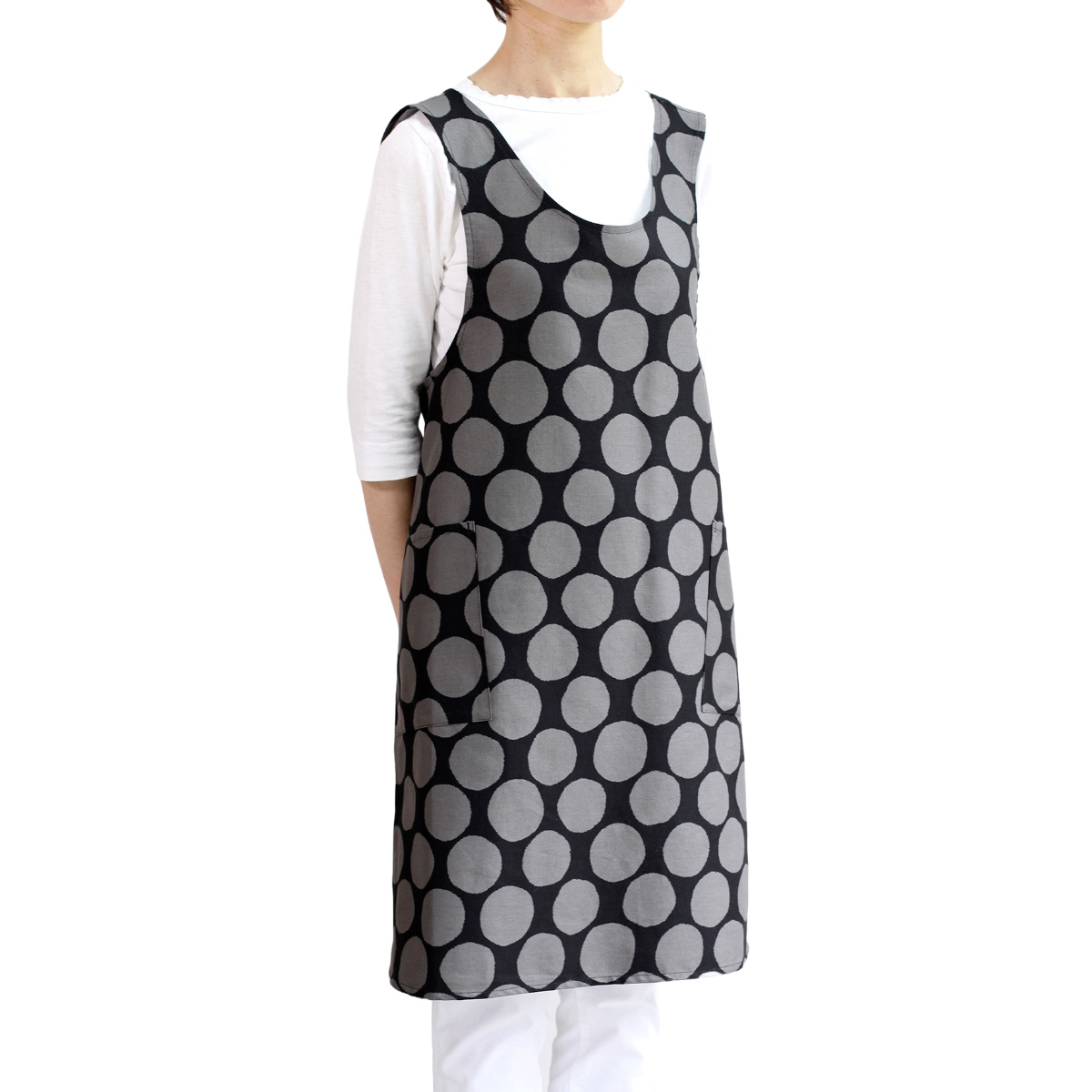 エプロン atelier Nuuit クロスオーバーエプロン （ キッチンエプロン