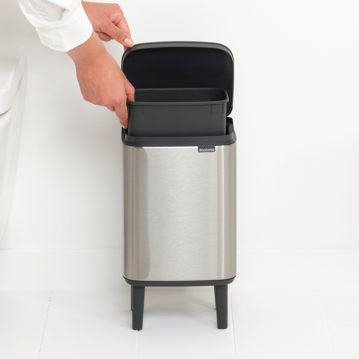 brabantia（ブラバンシア） ゴミ箱 4L オープン式 Bo Waste Bin Hi FPP 