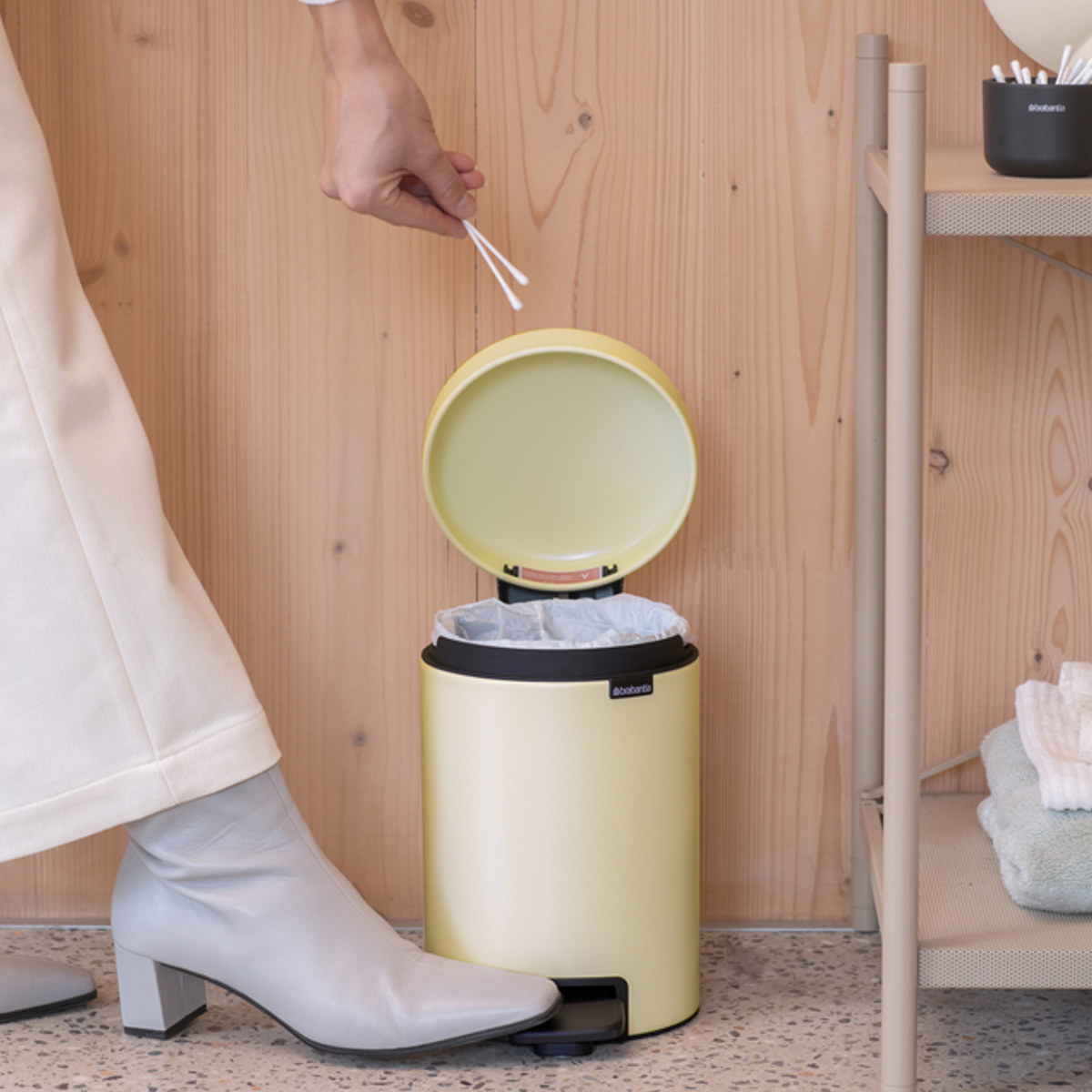 brabantia（ブラバンシア） ゴミ箱 3L ペダル式 ペダルビン （ ごみ箱