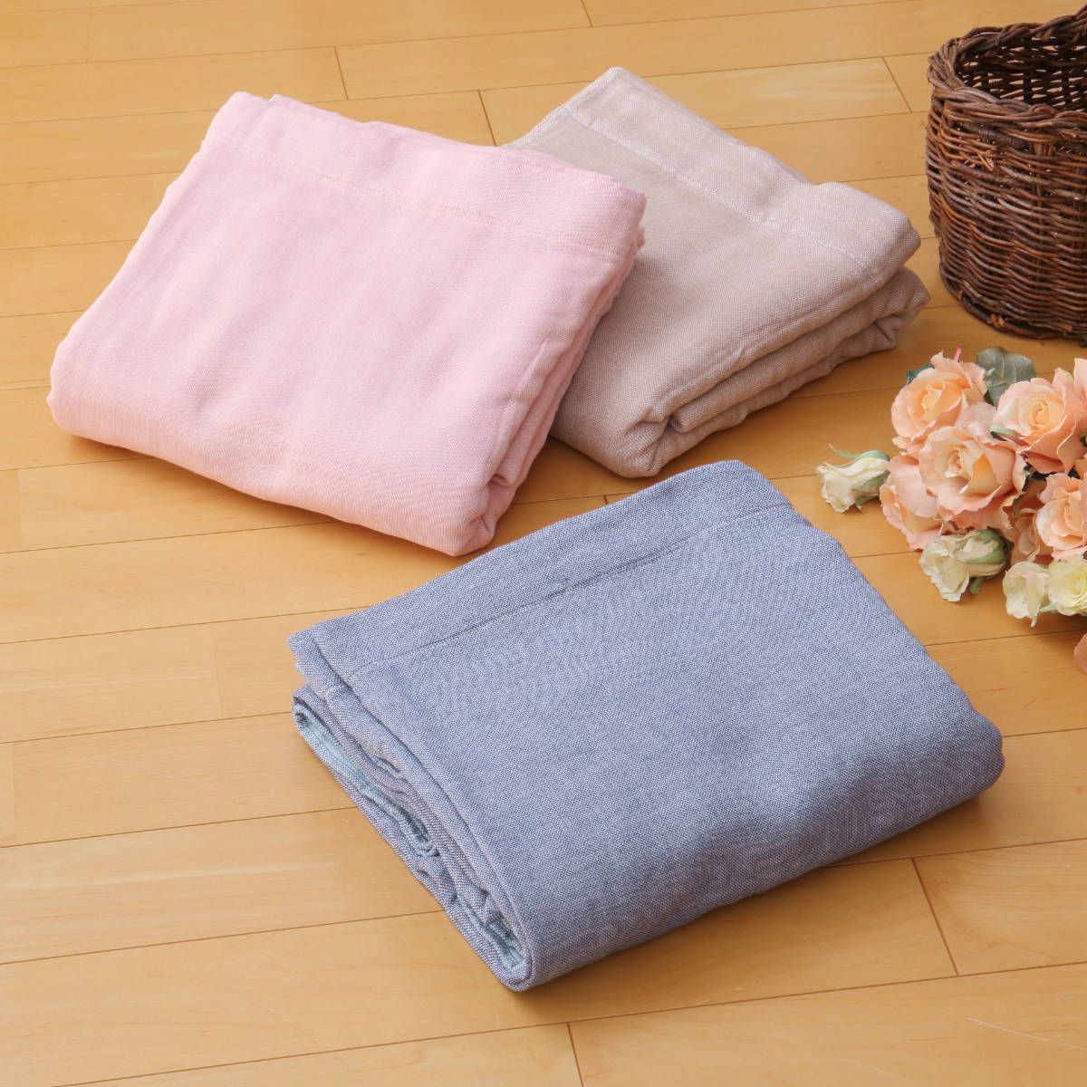 ガーゼケット 5重 今治 シングル リバーシブル 日本製 綿100％ （ ガーゼ ブランケット 掛け布団 オールシーズン 肌掛け 肌布団 夏布団 ひざ掛け ） | ブランド登録なし | 11