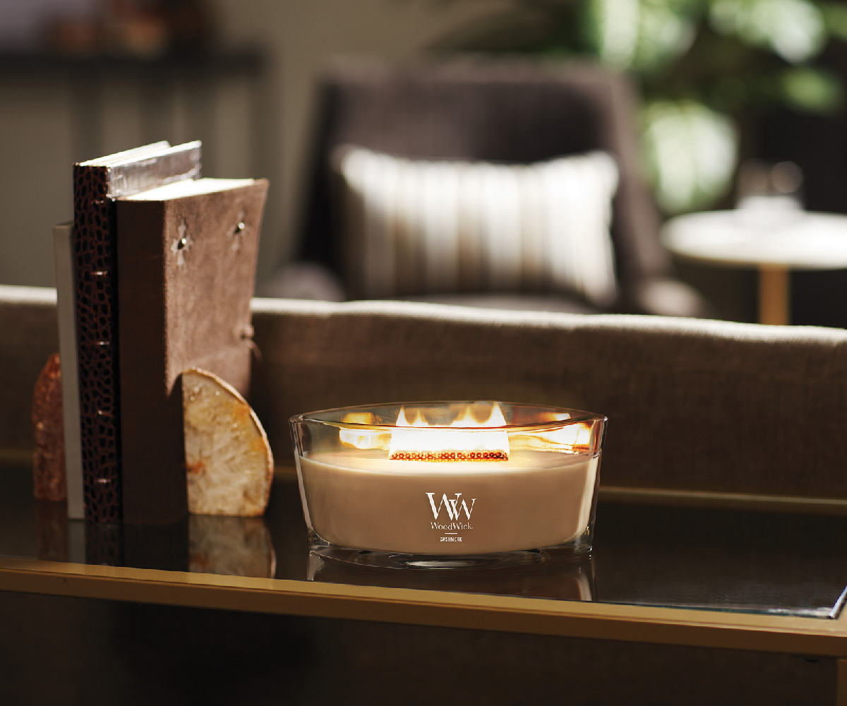 WoodWick（ウッドウィック） アロマキャンドル ハースウィック
