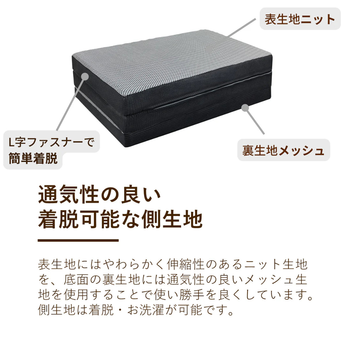 ロマンス小杉 ウレタンマットレス シングル 三つ折り 体圧分散