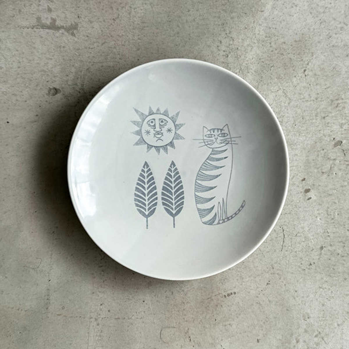 HEMING'S（ヘミングス） プレート 15cm オールドカッパー 陶磁器 美濃