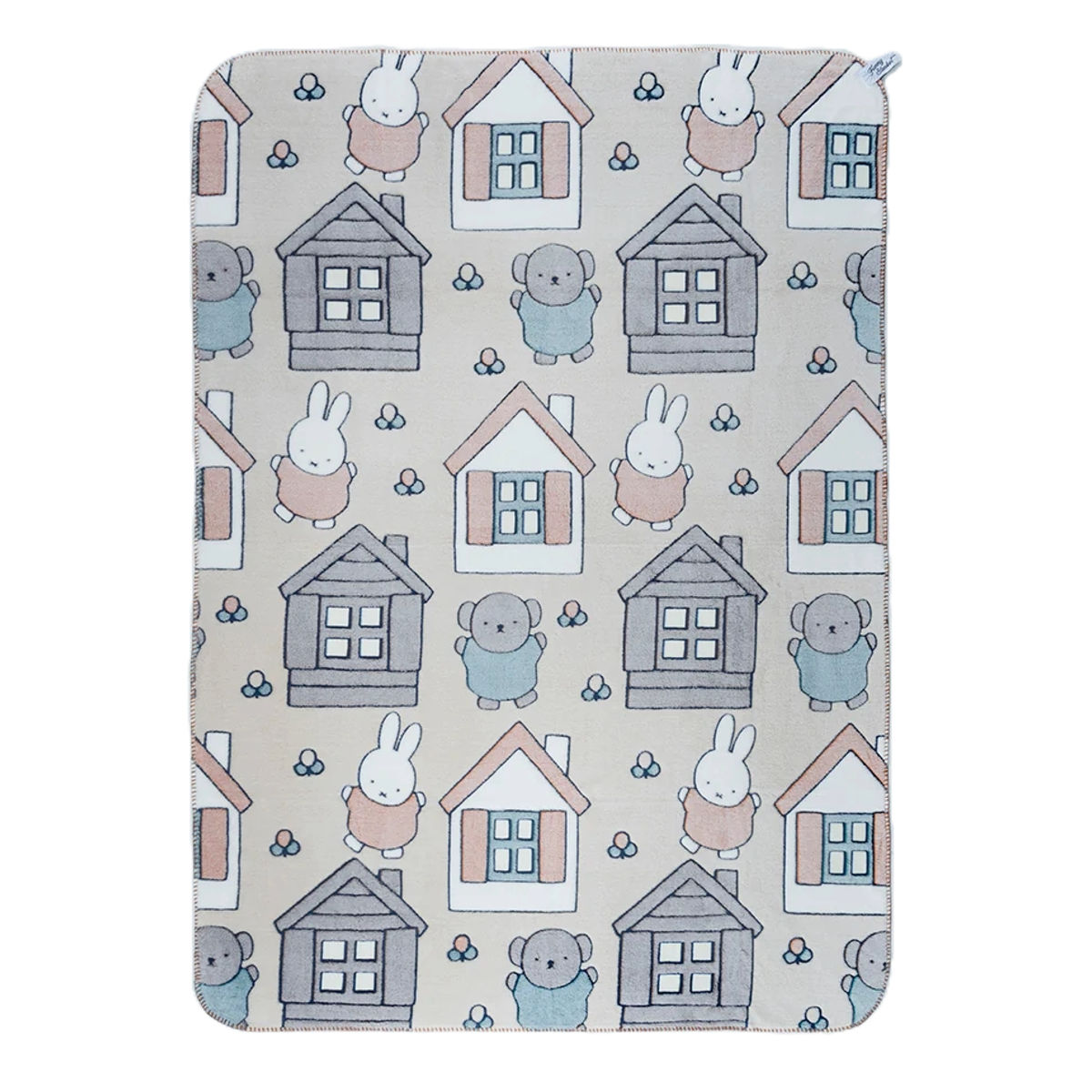 ブランケット 120×160cm ミッフィー 蓄光プリント （ 蓄光 miffy 毛布 光る ） | HEMING'S | 01