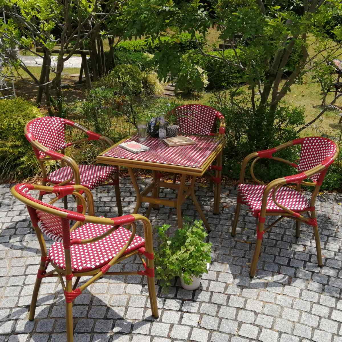 チェア プレジール 2脚セット （ ガーデンチェア ガーデン 庭 椅子