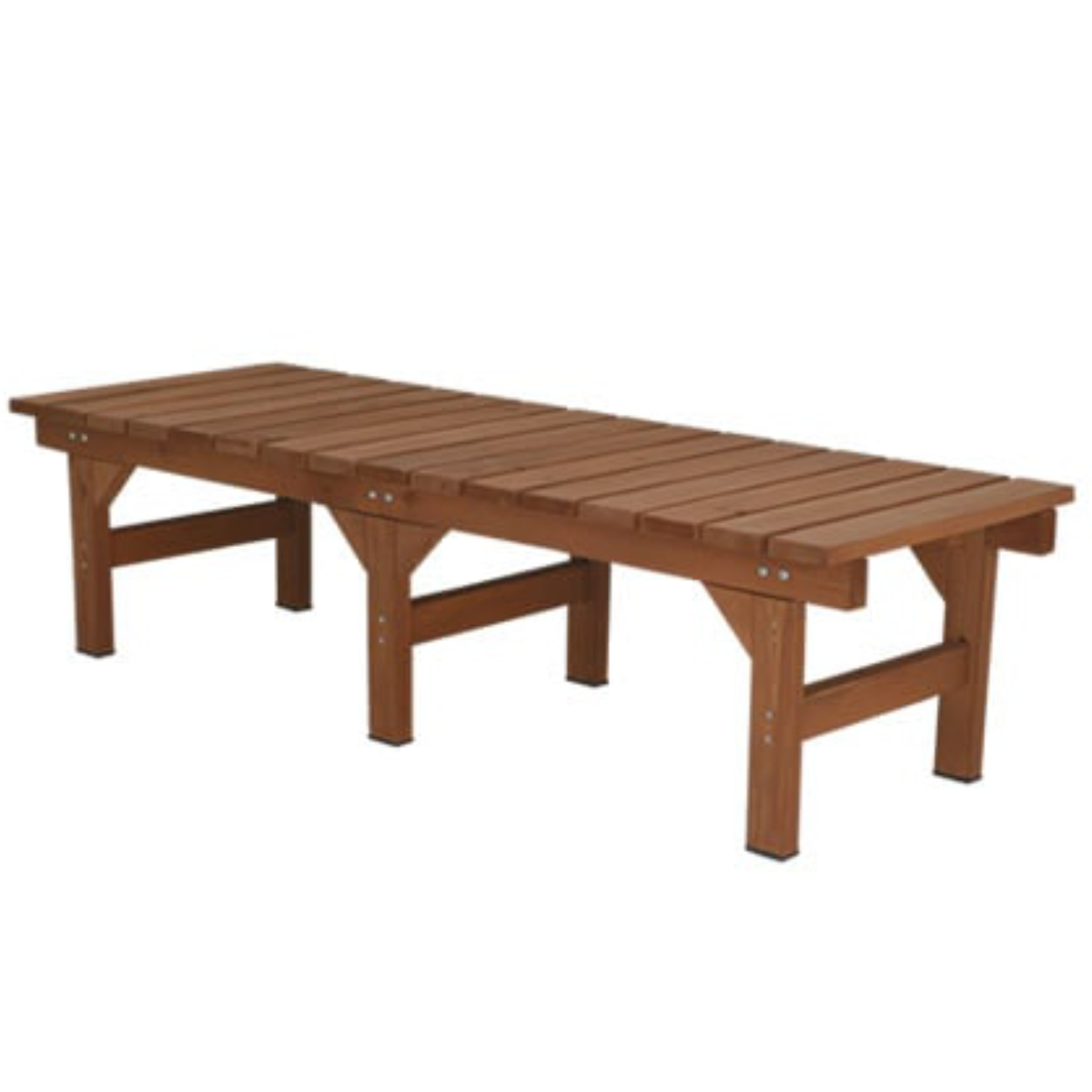 ユニット縁台ベンチ hiyori 幅154.5 奥行55 （ ガーデンデッキ ベンチ