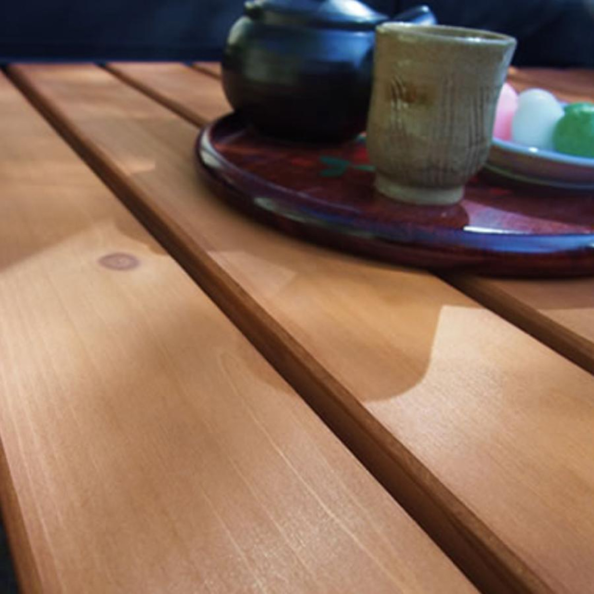 ユニット縁台ベンチ hiyori 幅154.5 奥行55 （ ガーデンデッキ ベンチ